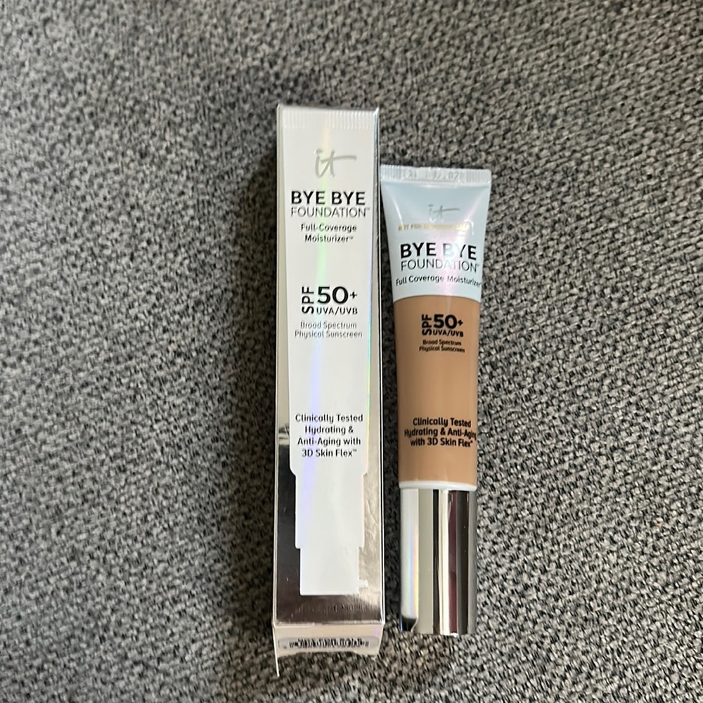 It cosmetics, great bye-bye foundation for coverage moisturizer!!!